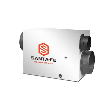 Santa Fe Whole Home Ducted Dehumidifier, Ultra 98 Pints Per Day AHAM, MERV-13 Filtration, Ventilation Ready 4044300